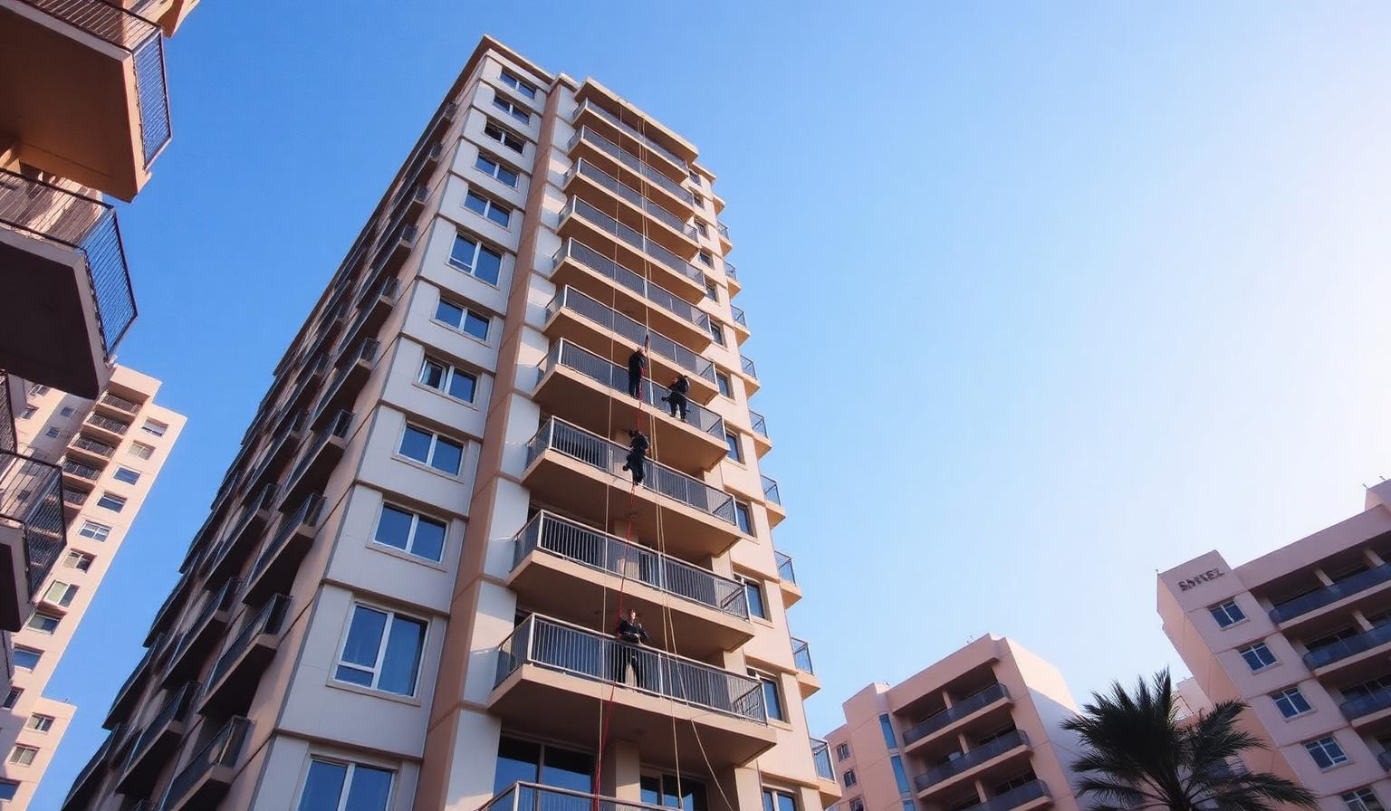 10-Story Apartment Works — JVC, Dubai