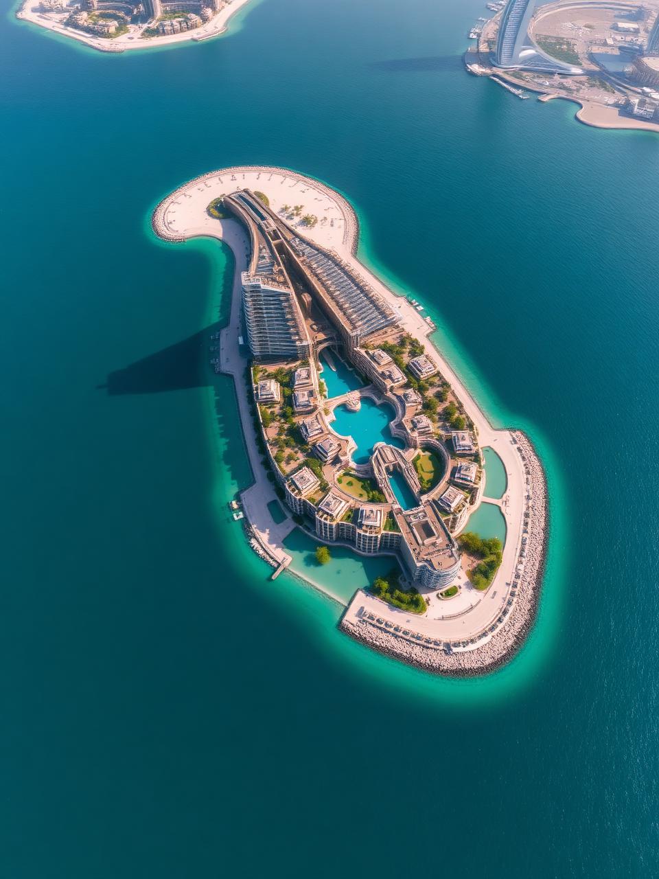 Palm Jumeirah — Persian Gulf, Dubai